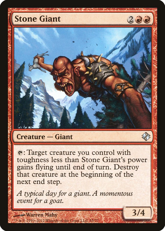 Stone Giant [Duel Decks: Venser vs. Koth] | Silver Goblin