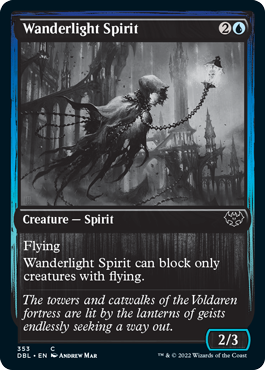 Wanderlight Spirit [Innistrad: Double Feature] | Silver Goblin