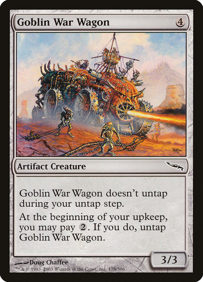 Goblin War Wagon [Mirrodin] | Silver Goblin