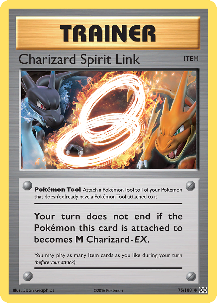 Charizard Spirit Link (75/108) [XY: Evolutions] | Silver Goblin