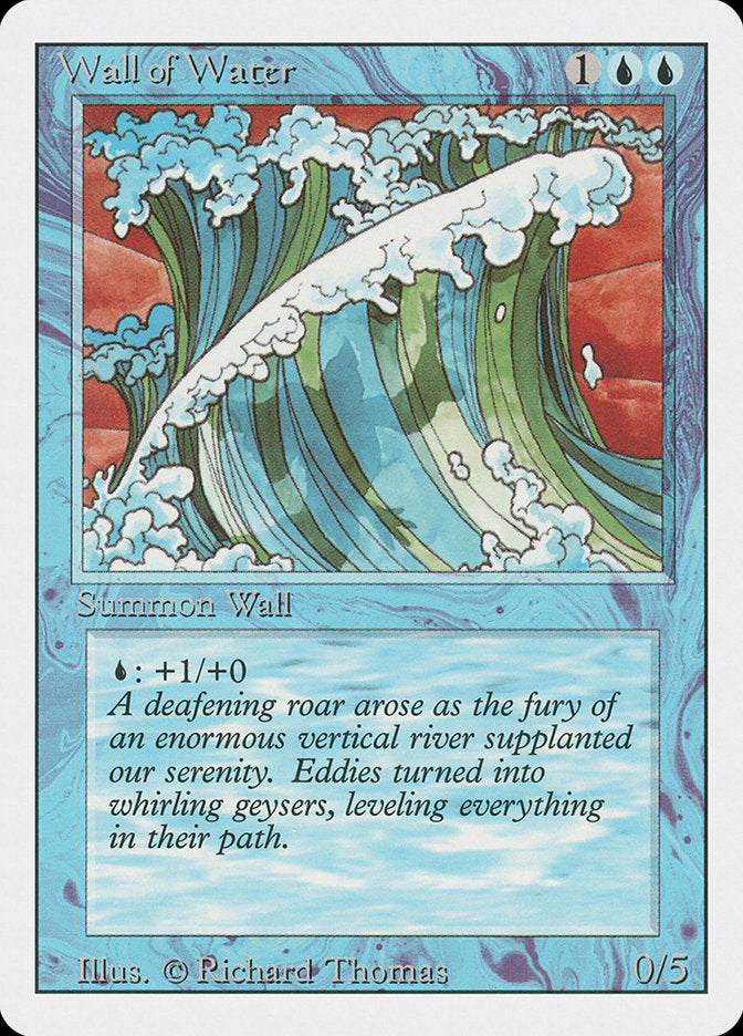Wall of Water [Revised Edition] | Silver Goblin