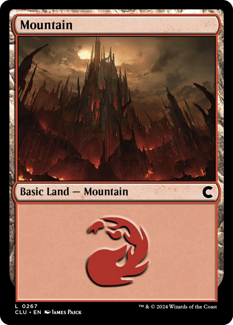 Mountain (0267) [Ravnica: Clue Edition] | Silver Goblin