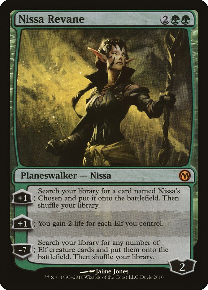 Nissa Revane (Duels of the Planeswalkers Promos) [Duels of the Planeswalkers Promos 2010] | Silver Goblin