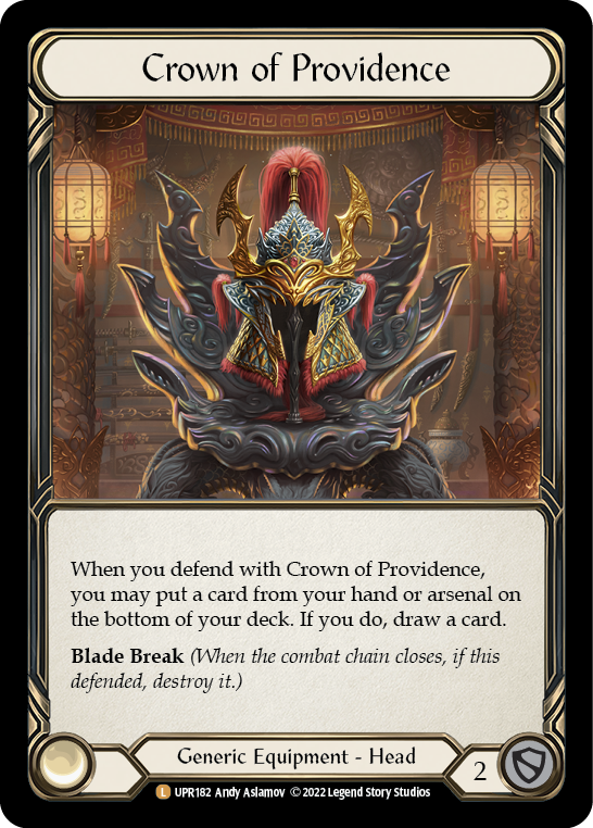 Crown of Providence [UPR182] (Uprising)  Cold Foil | Silver Goblin