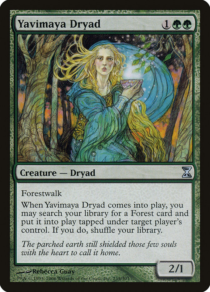 Yavimaya Dryad [Time Spiral] | Silver Goblin