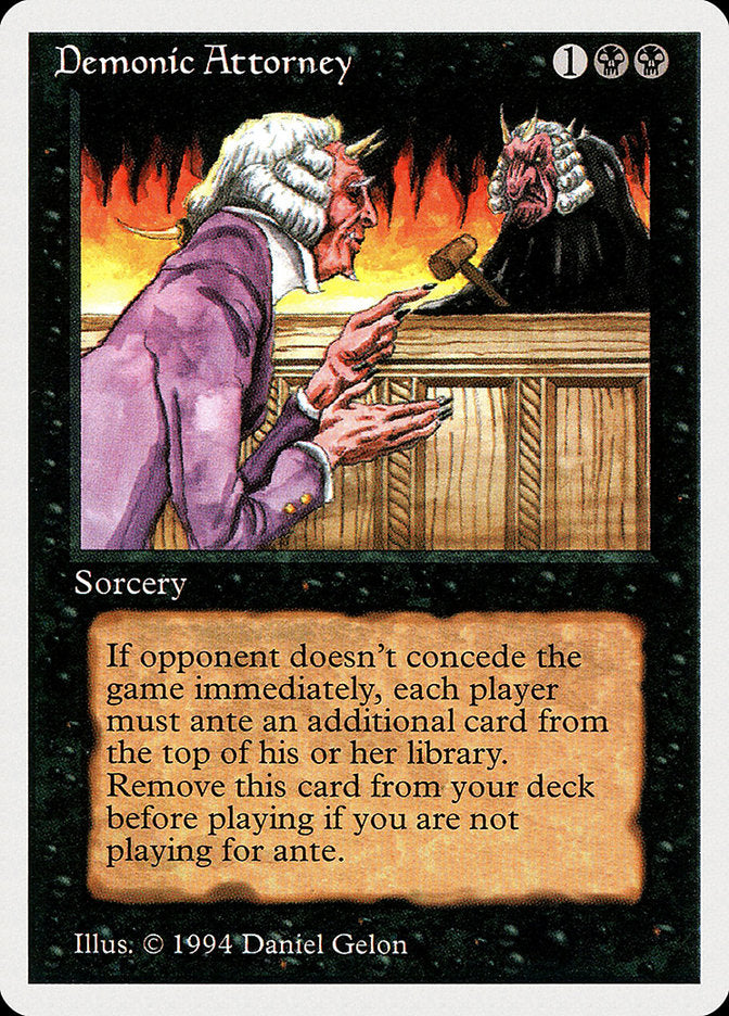 Demonic Attorney [Summer Magic / Edgar] | Silver Goblin