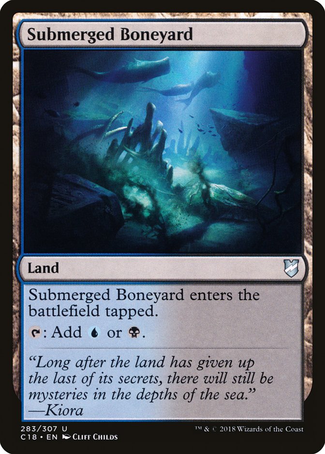 Submerged Boneyard [Commander 2018] | Silver Goblin