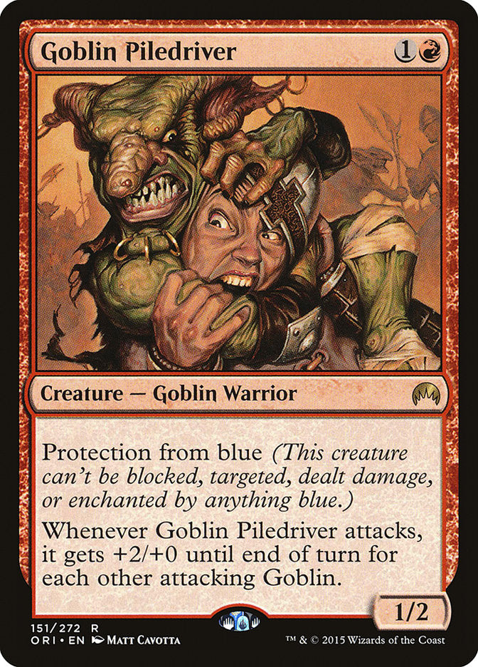 Goblin Piledriver [Magic Origins] | Silver Goblin