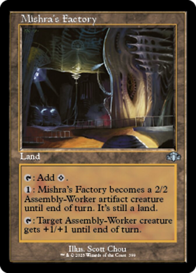 Mishra's Factory (Retro) [Dominaria Remastered] | Silver Goblin