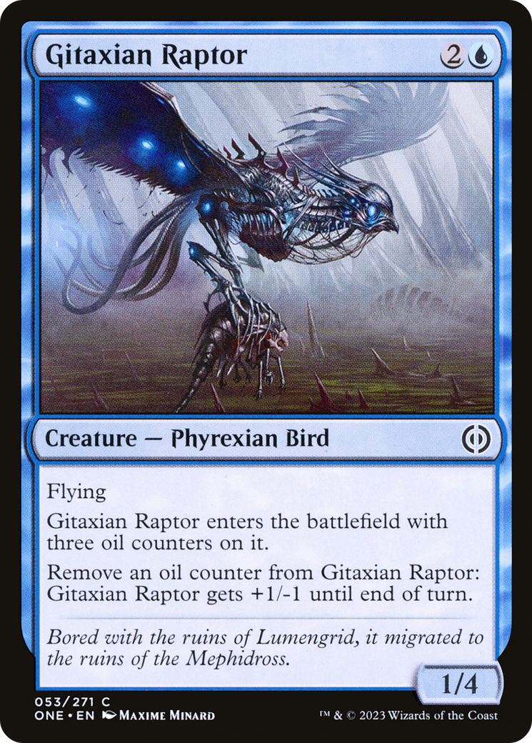 Gitaxian Raptor [Phyrexia: All Will Be One] | Silver Goblin
