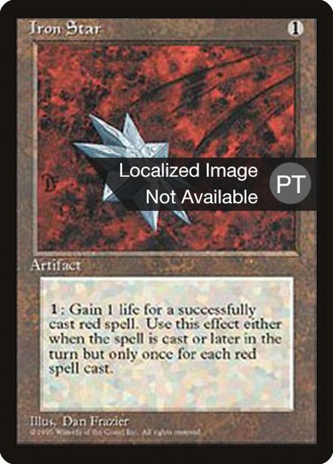 Iron Star [Fourth Edition (Foreign Black Border)] | Silver Goblin