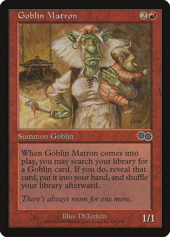 Goblin Matron [Urza's Saga] | Silver Goblin