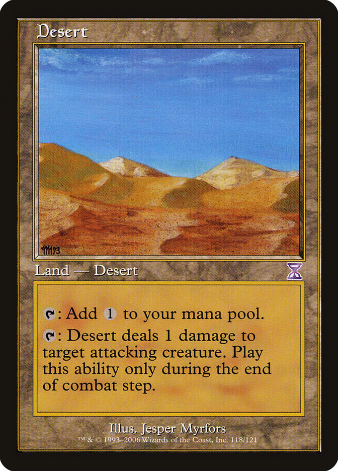 Desert [Time Spiral Timeshifted] | Silver Goblin