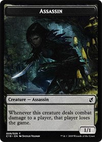 Assassin // Morph Double-Sided Token [Commander 2019 Tokens] | Silver Goblin