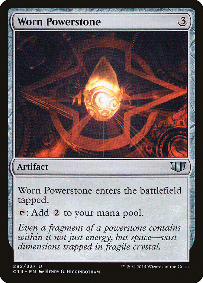 Worn Powerstone [Commander 2014] | Silver Goblin
