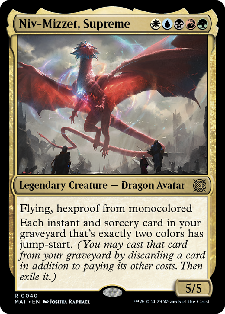 Niv-Mizzet, Supreme [March of the Machine: The Aftermath] | Silver Goblin