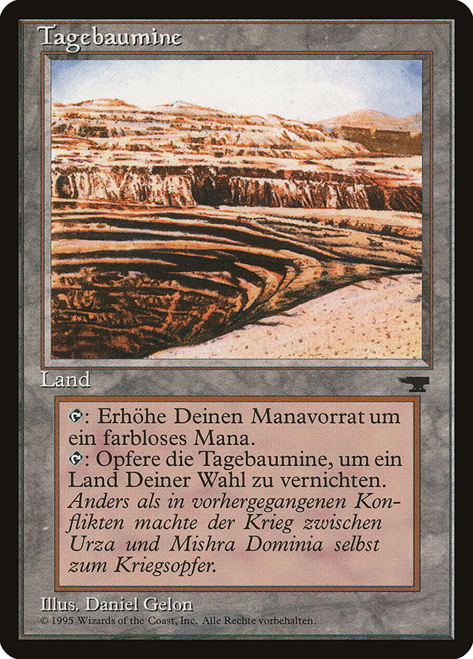 Strip Mine (German) - "Tagebaumine" [Renaissance] | Silver Goblin