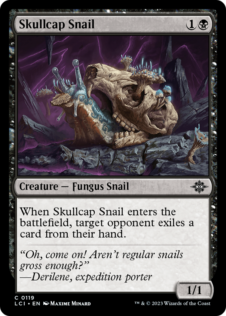 Skullcap Snail [The Lost Caverns of Ixalan] | Silver Goblin