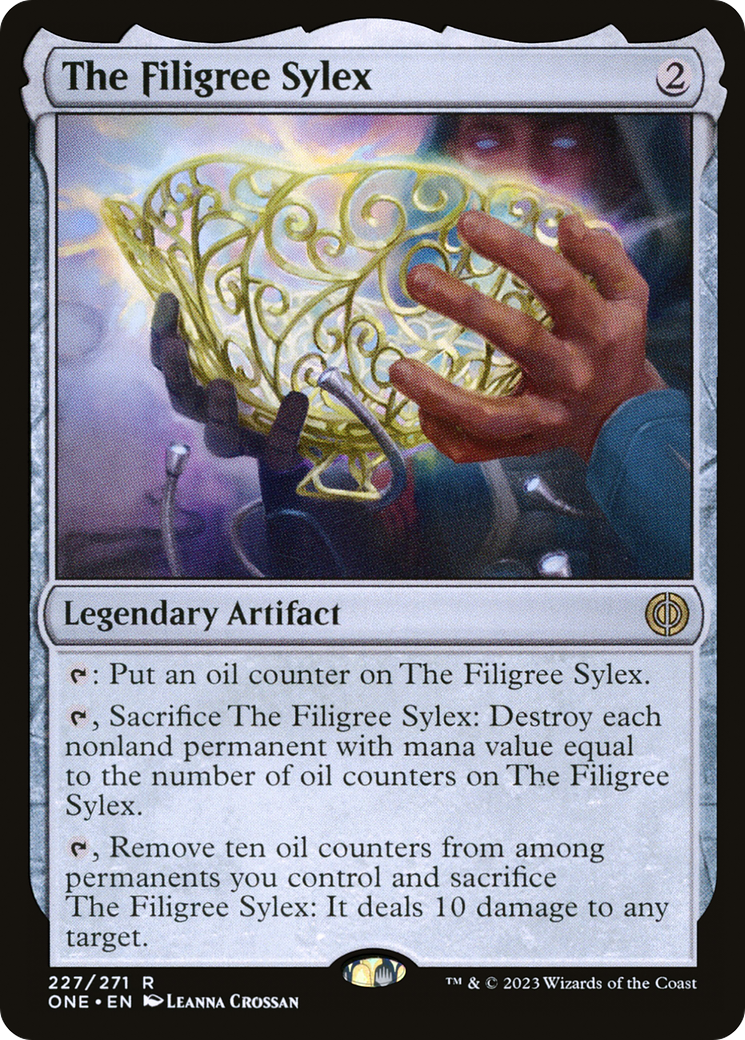The Filigree Sylex [Phyrexia: All Will Be One] | Silver Goblin