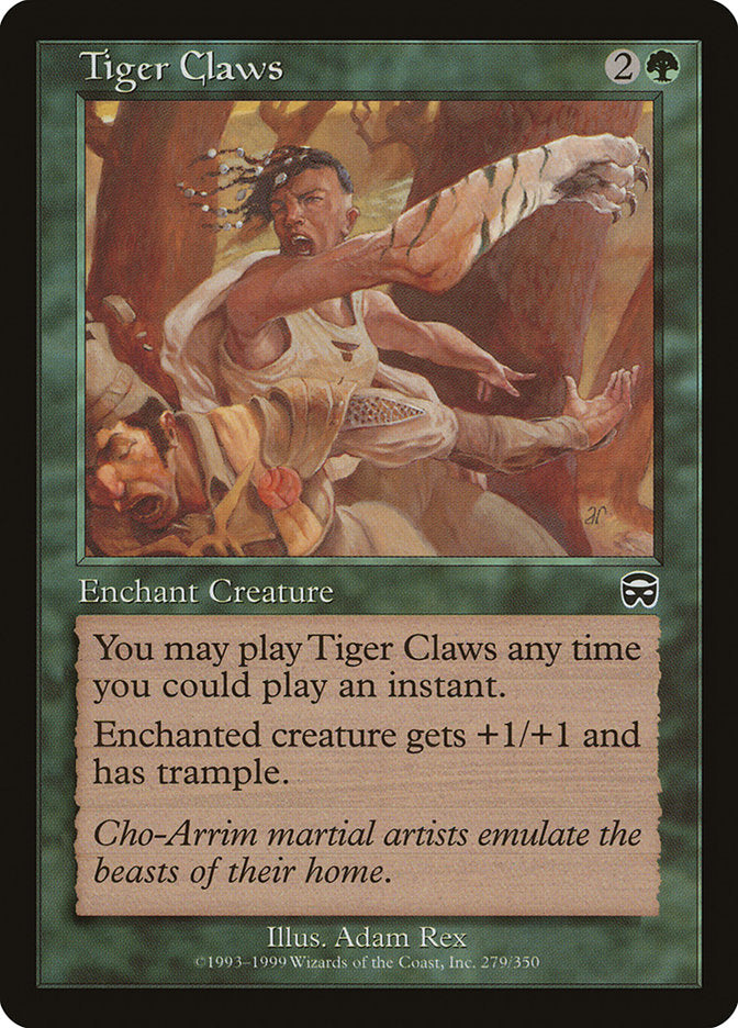 Tiger Claws [Mercadian Masques] | Silver Goblin