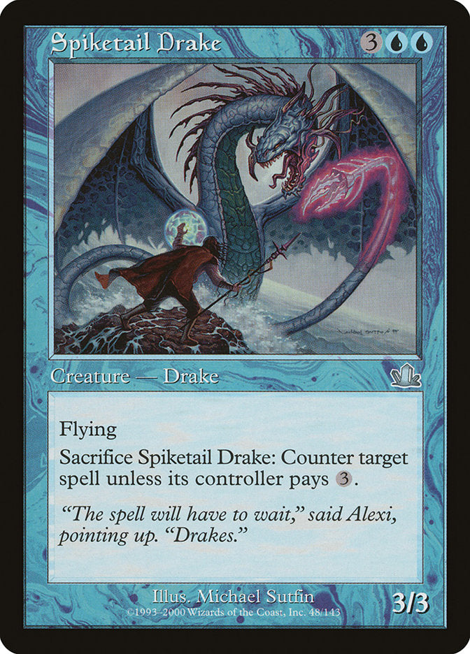 Spiketail Drake [Prophecy] | Silver Goblin