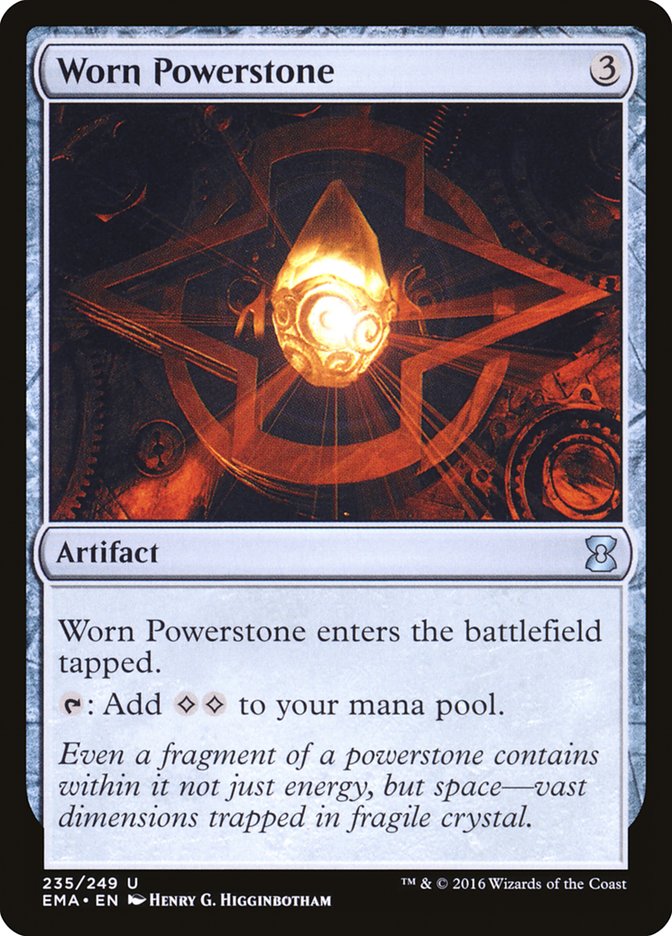 Worn Powerstone [Eternal Masters] | Silver Goblin