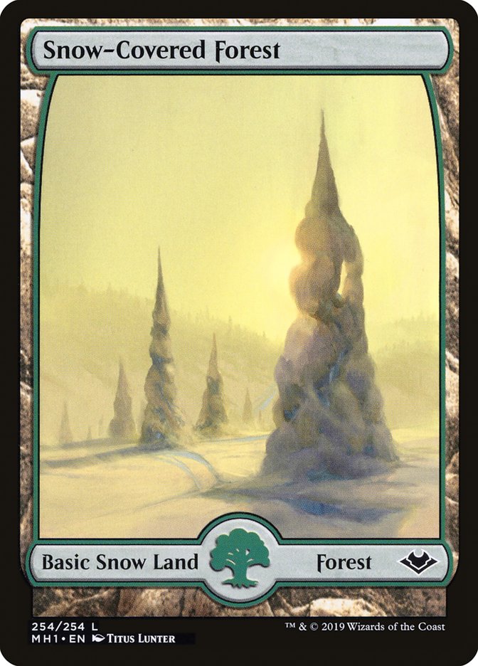 Snow-Covered Forest [Modern Horizons] | Silver Goblin