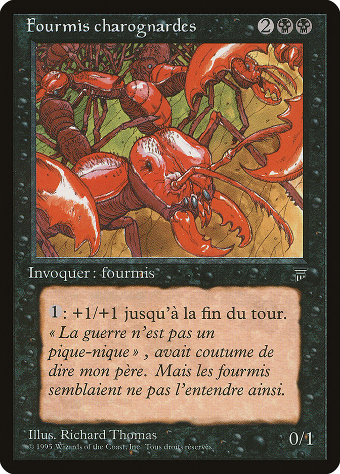 Carrion Ants (French) - "Fourmis charognardes" [Renaissance] | Silver Goblin