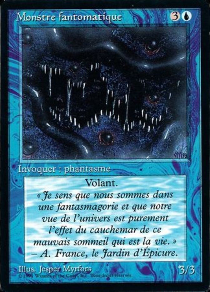 Phantom Monster [Foreign Black Border] | Silver Goblin