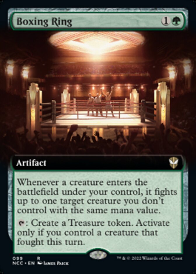 Boxing Ring (Extended Art) [Streets of New Capenna Commander] | Silver Goblin