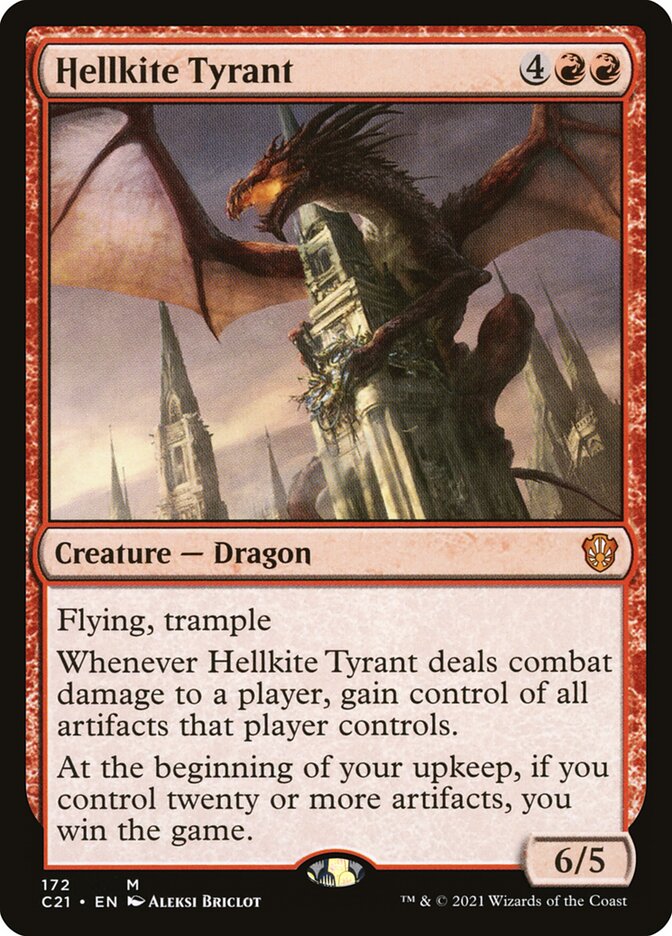 Hellkite Tyrant [Commander 2021] | Silver Goblin