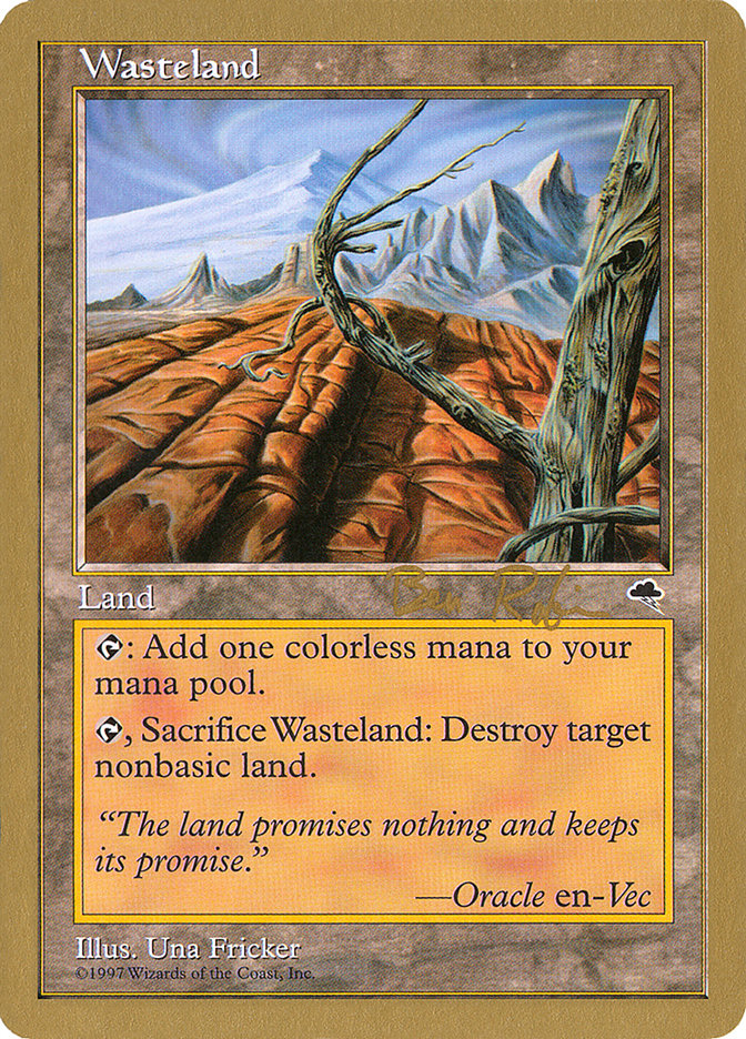 Wasteland (Ben Rubin) [World Championship Decks 1998] | Silver Goblin