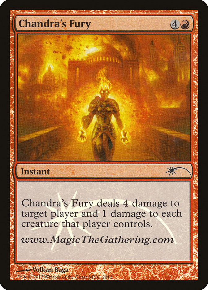 Chandra's Fury (Convention) [URL/Convention Promos] | Silver Goblin