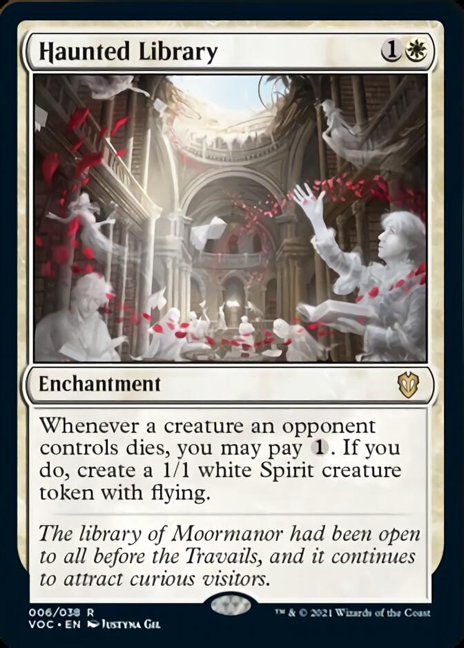 Haunted Library [Innistrad: Crimson Vow Commander] | Silver Goblin