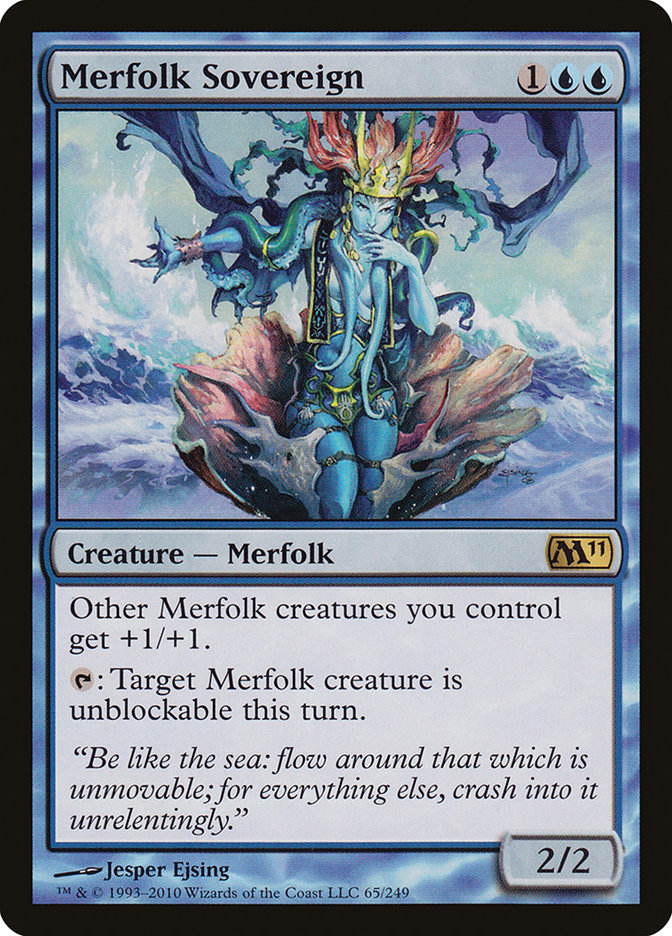 Merfolk Sovereign [Magic 2011] | Silver Goblin