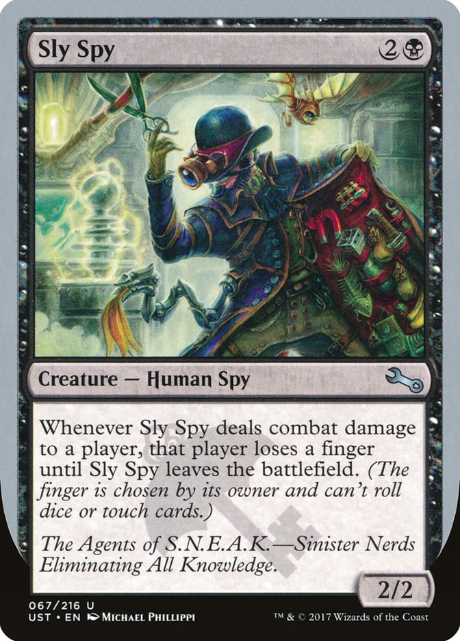 Sly Spy ("Sinister Nerds Eliminating All Knowledge") [Unstable] | Silver Goblin