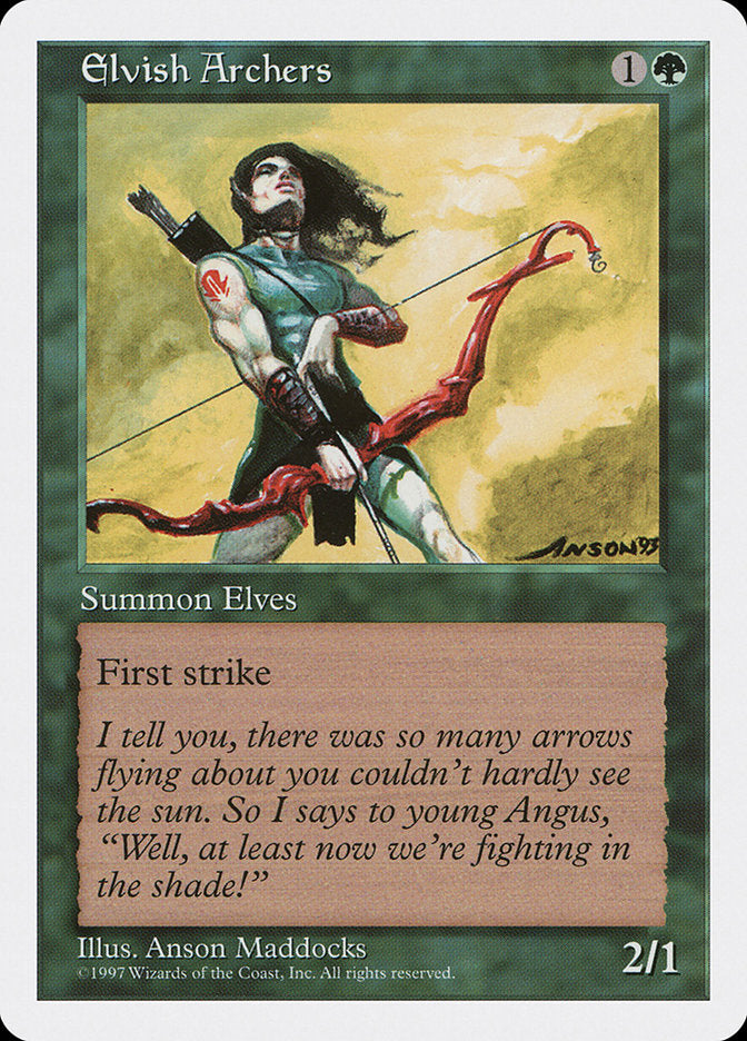 Elvish Archers [Fifth Edition] | Silver Goblin