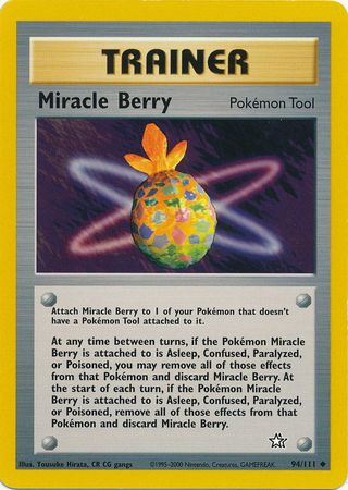 Miracle Berry (94/111) [Neo Genesis Unlimited] | Silver Goblin