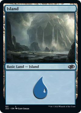Island (101) [Jumpstart 2022] | Silver Goblin