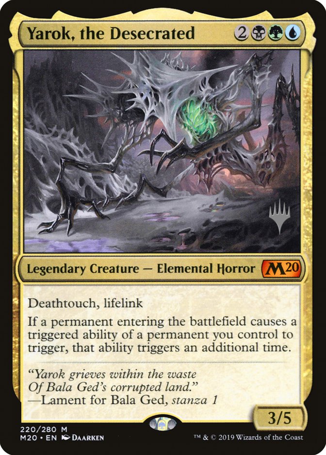 Yarok, the Desecrated (Promo Pack) [Core Set 2020 Promos] | Silver Goblin