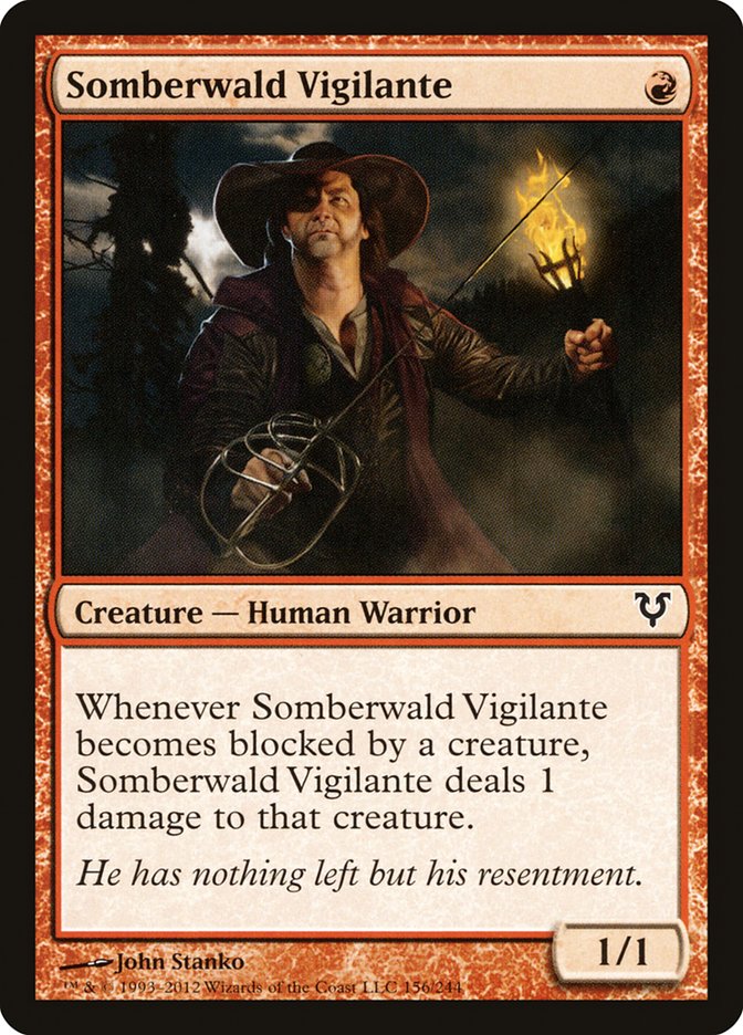 Somberwald Vigilante [Avacyn Restored] | Silver Goblin