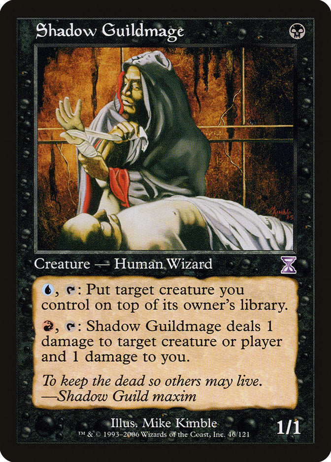 Shadow Guildmage [Time Spiral Timeshifted] | Silver Goblin