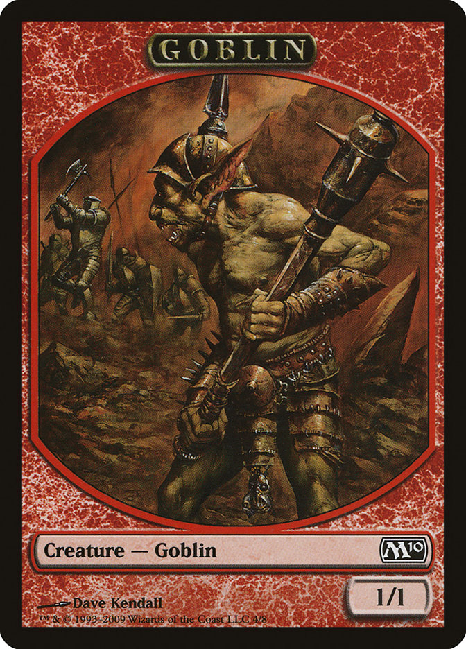 Goblin Token [Magic 2010 Tokens] | Silver Goblin