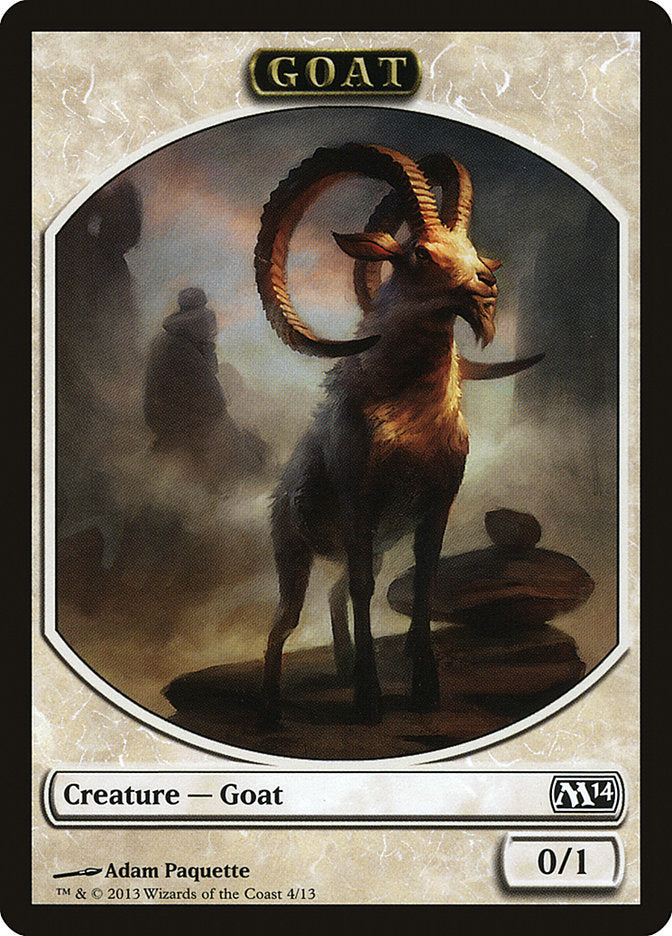Goat Token [Magic 2014 Tokens] | Silver Goblin