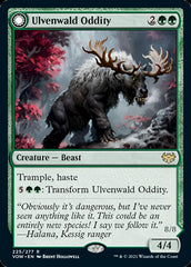 Ulvenwald Oddity // Ulvenwald Behemoth [Innistrad: Crimson Vow] | Silver Goblin