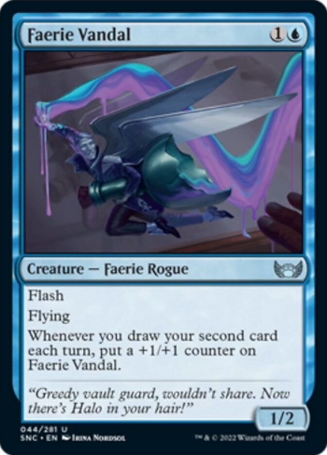 Faerie Vandal [Streets of New Capenna] | Silver Goblin