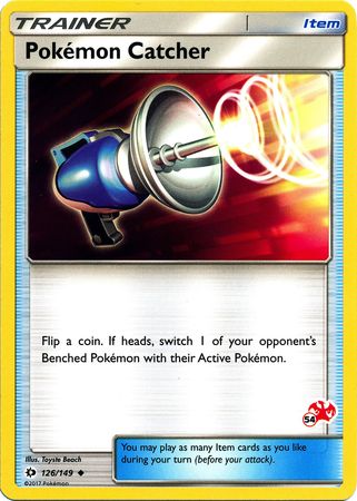 Pokemon Catcher (126/149) (Charizard Stamp #54) [Battle Academy 2020] | Silver Goblin
