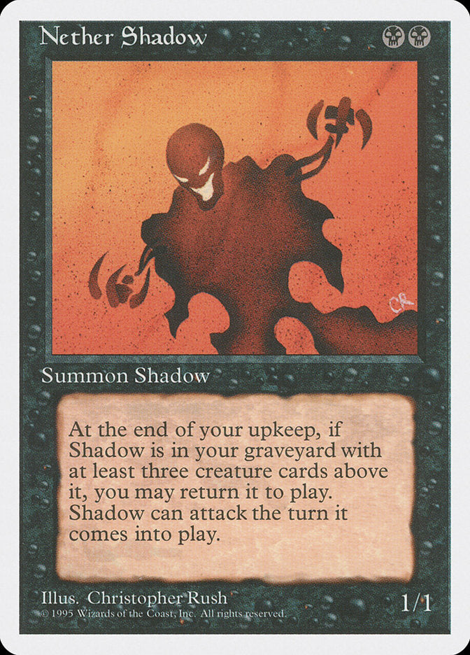 Nether Shadow [Fourth Edition] | Silver Goblin