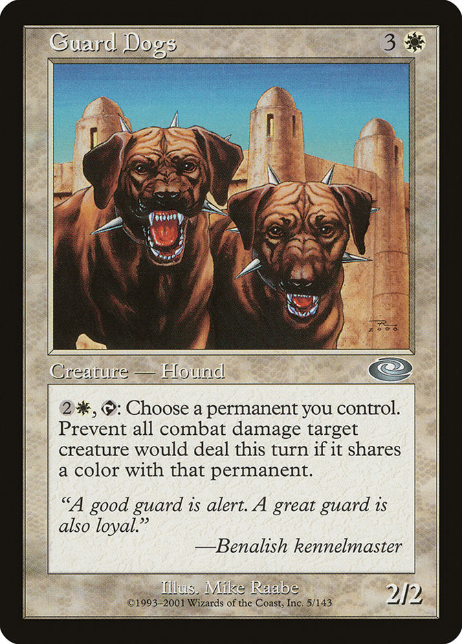 Guard Dogs [Planeshift] | Silver Goblin