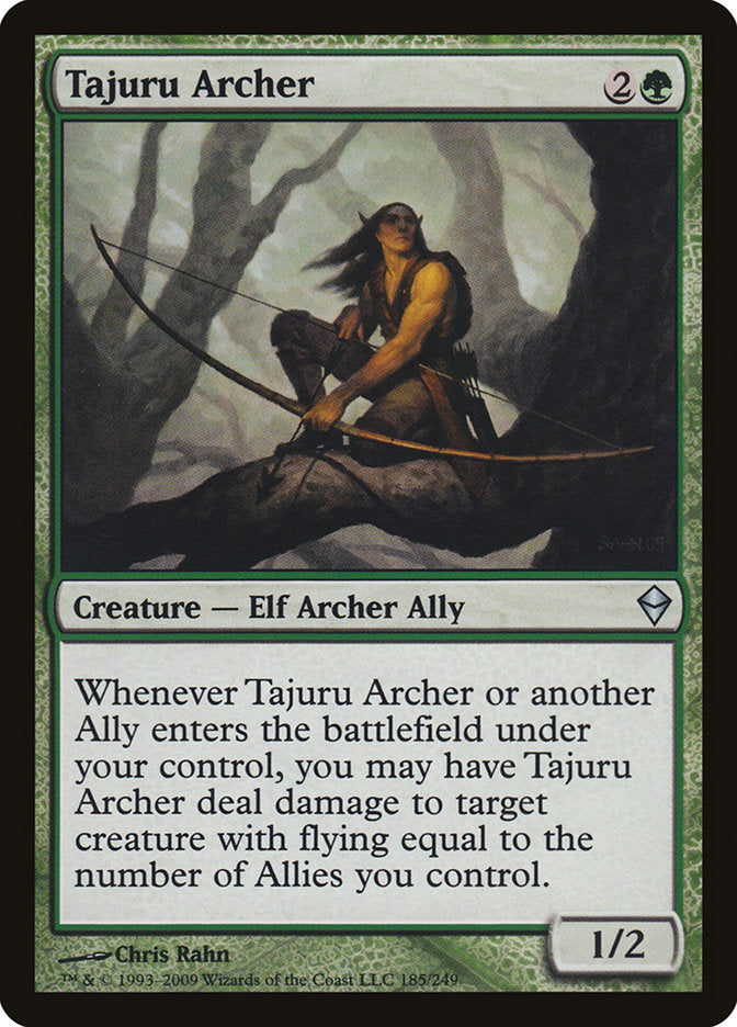 Tajuru Archer [Zendikar] | Silver Goblin